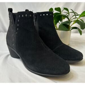 Romika by Josef Seibel Daisy 01 Black Leather Waterproof Ankle Boots‎ Size 9.5